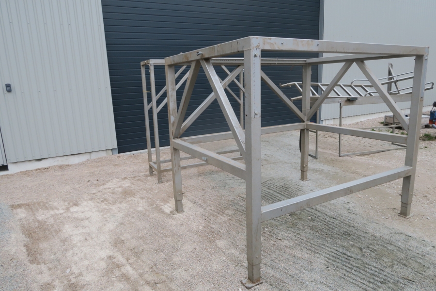 4588 Affeldt Computer weigher 12 head with rollstock net bagger