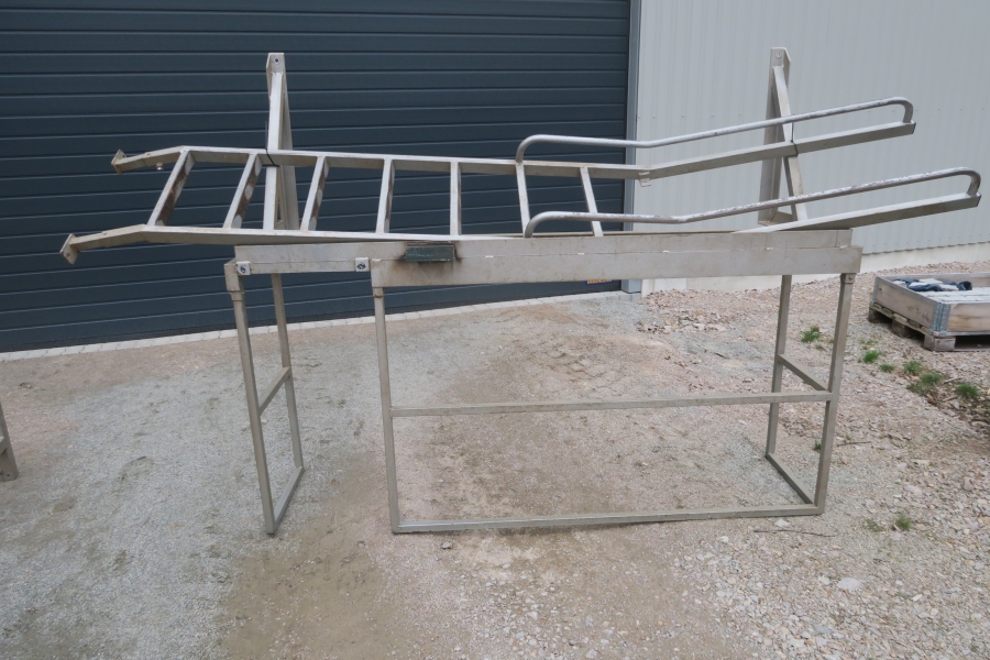 4588 Affeldt Computer weigher 12 head with rollstock net bagger