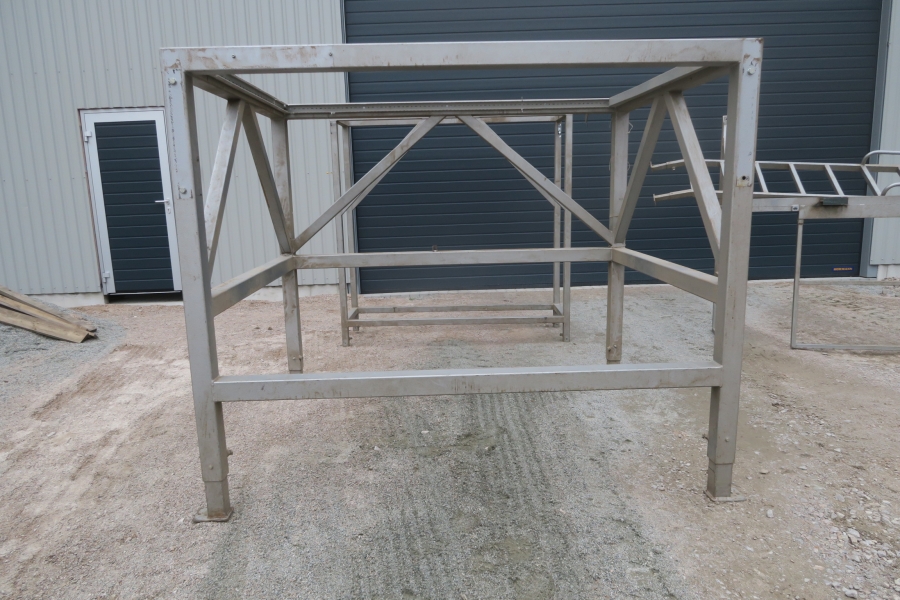 4588 Affeldt Computer weigher 12 head with rollstock net bagger