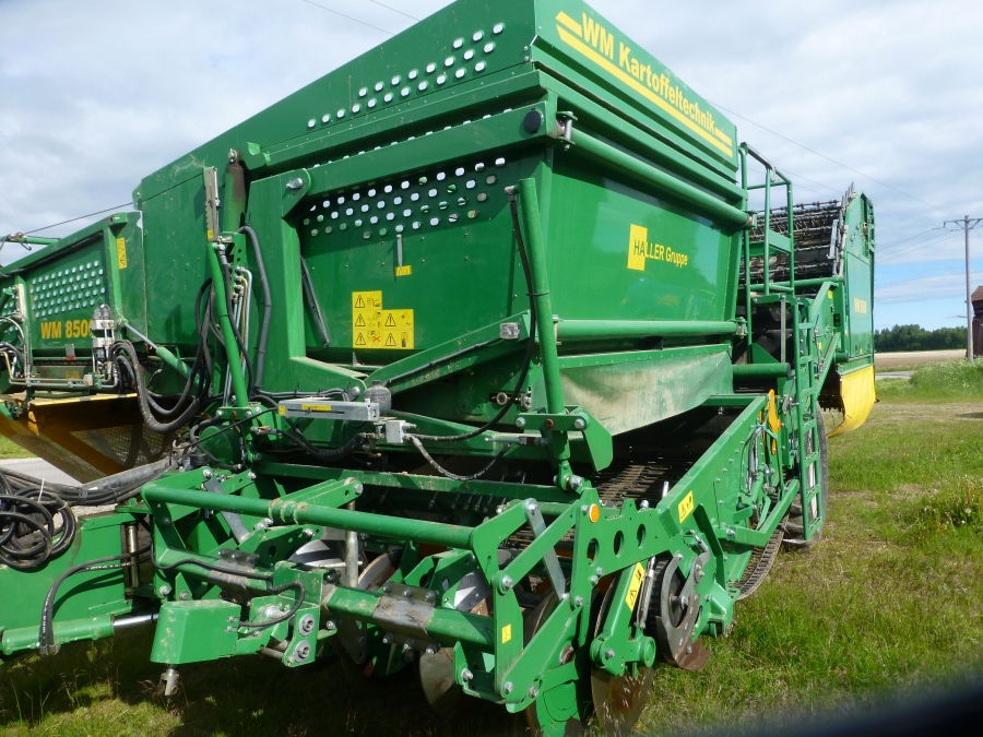 4592 WM Kartoffeltechnik 8500 2 Reihe Kartoffelroder