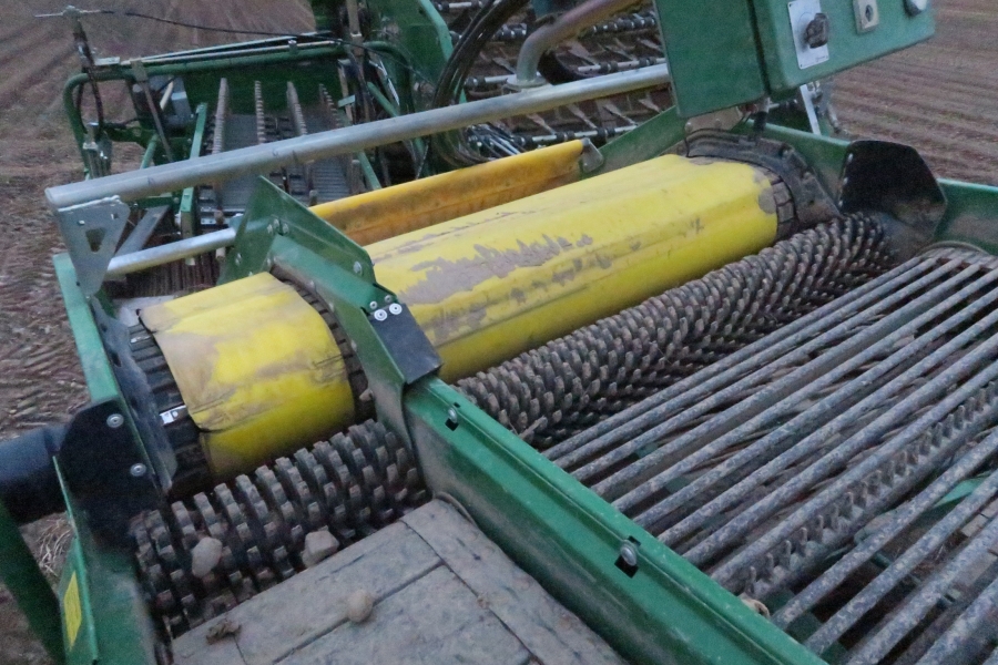 4592 WM Kartoffeltechnik 8500 2 Reihe Kartoffelroder