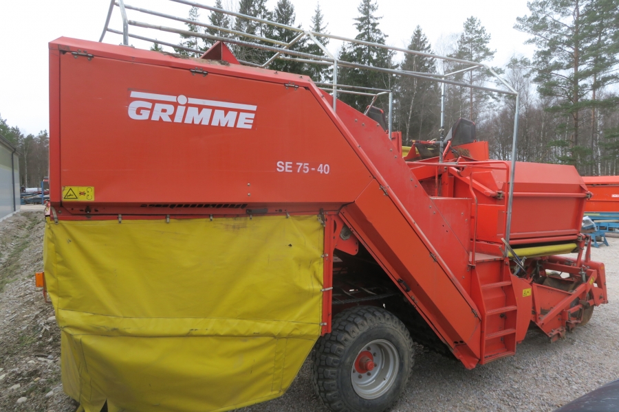 4618 Grimme SE75-40 potatisupptagare