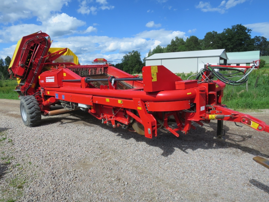 4653 Grimme DL 1500 Kartoffelroder 2 Reihe elevator