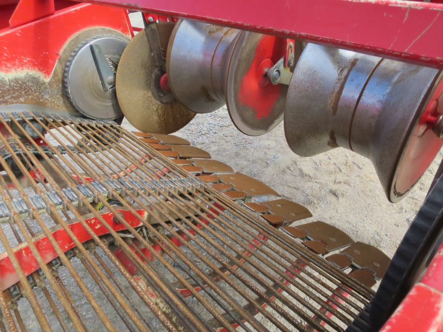 4653 Grimme DL 1500 Kartoffelroder 2 Reihe elevator