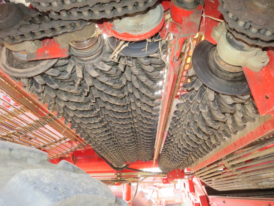 4653 Grimme DL 1500 Kartoffelroder 2 Reihe elevator