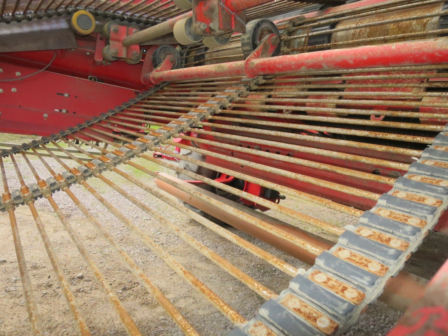 4653 Grimme DL 1500 Kartoffelroder 2 Reihe elevator