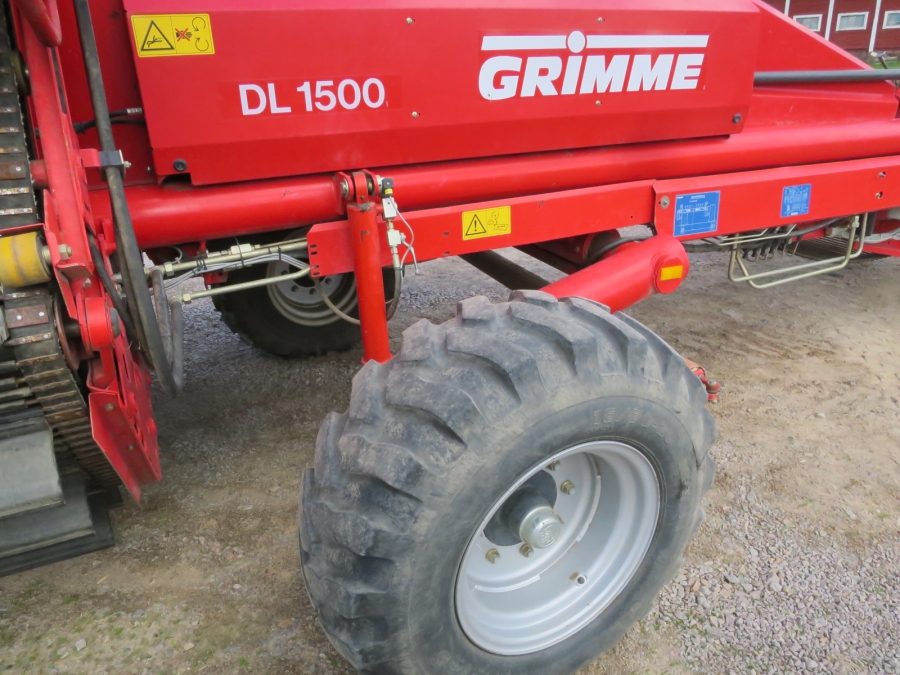 4653 Grimme DL 1500 Kartoffelroder 2 Reihe elevator