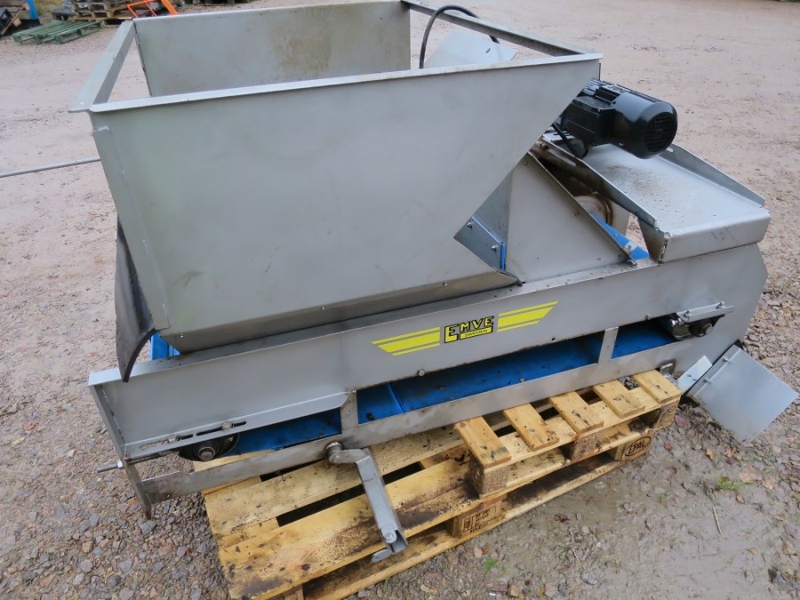 4713 EMVE Förderband 1500x550 mm  EDELSTAHL