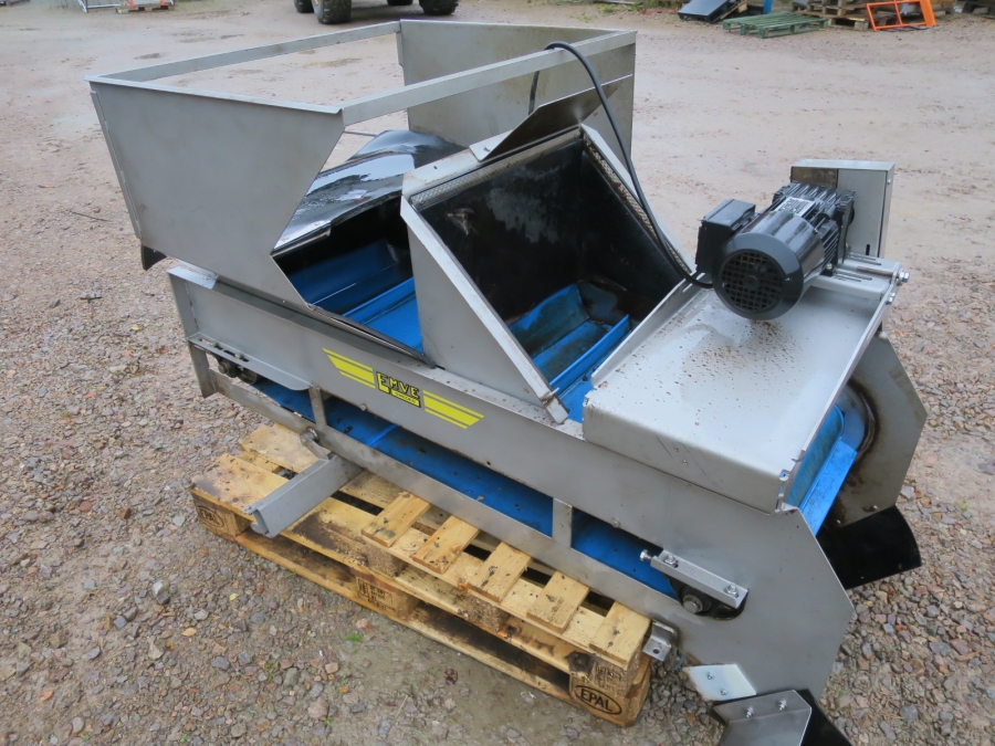 4713 EMVE Förderband 1500x550 mm  EDELSTAHL