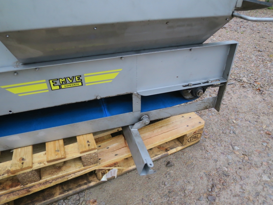 4713 EMVE Förderband 1500x550 mm  EDELSTAHL