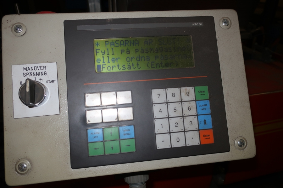 4785 NEWTEC 2012B mit EMVE BE5000 Papiertütemaschine