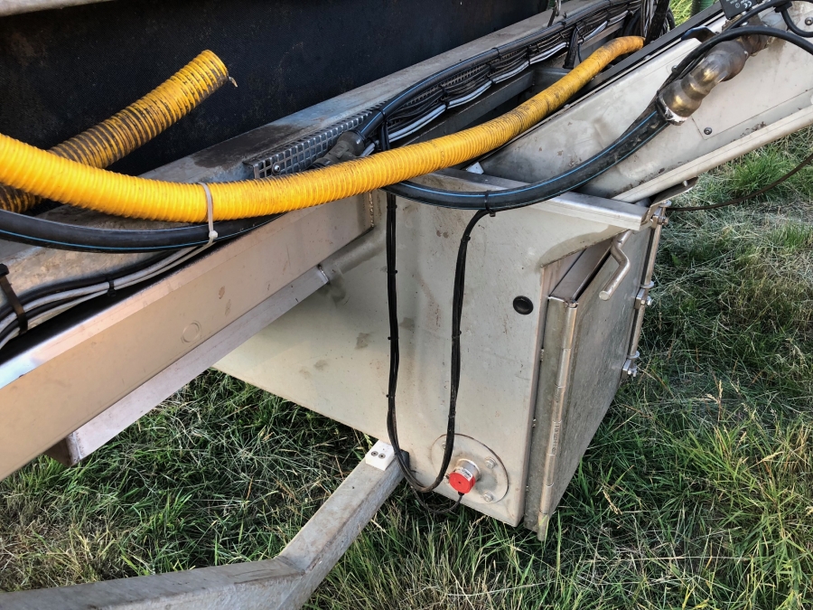 4841 EKKO EM1207 Polierer für Kartoffel 2 m Trommel 