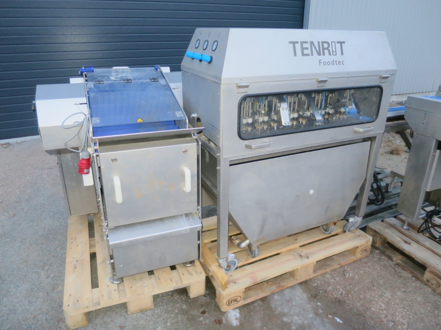 4906 Tenrit peeling line for carrots etc