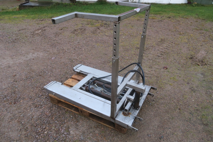 4939 Box turner for forklift Stainless steel