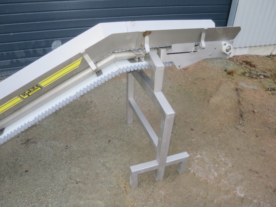 4959 EMVE Förderband für tray / punnets EDELSTAHL