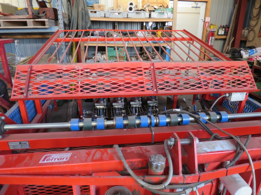 4986 Ferrari Rotostrapp transplanter 4 row
