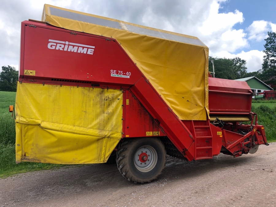 5035 Grimme SE75-40 potato harvester