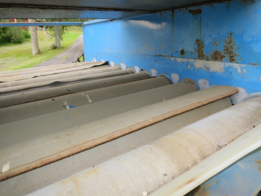 5117 EMVE drier table 10 roller 1m wide