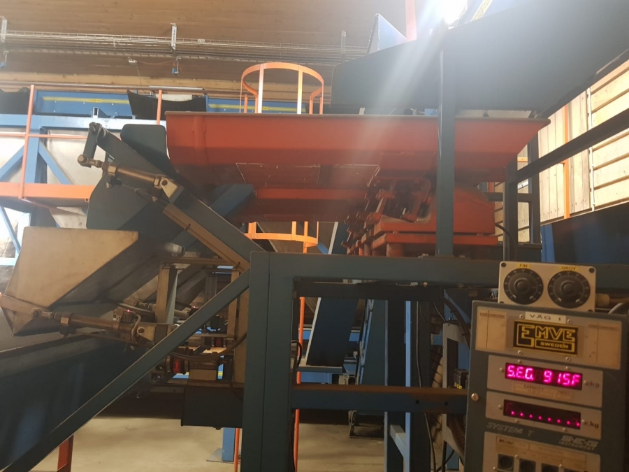 5174 EMVE BE5000 potato paper bagging line