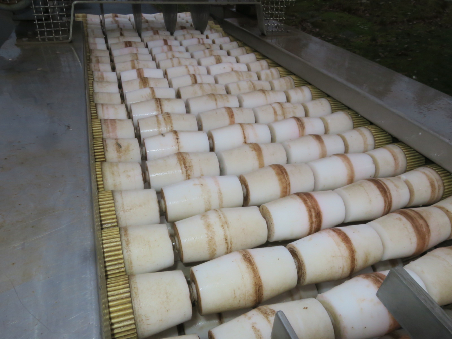 5292 Dornow potato halving machine for potato