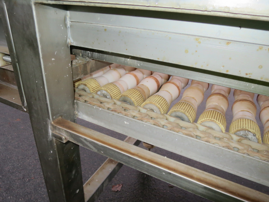 5292 Dornow potato halving machine for potato