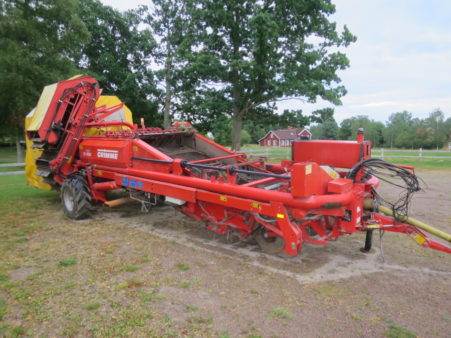 5314 Grimme DL1500 Kartoffelroder 2 Reihe