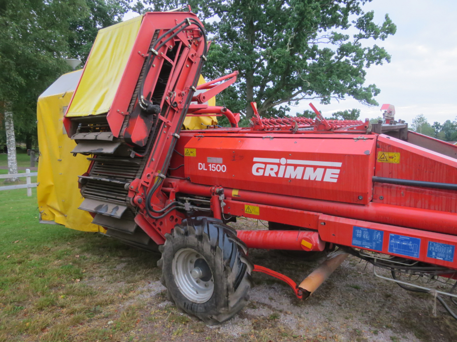 5314 Grimme DL1500 Kartoffelroder 2 Reihe