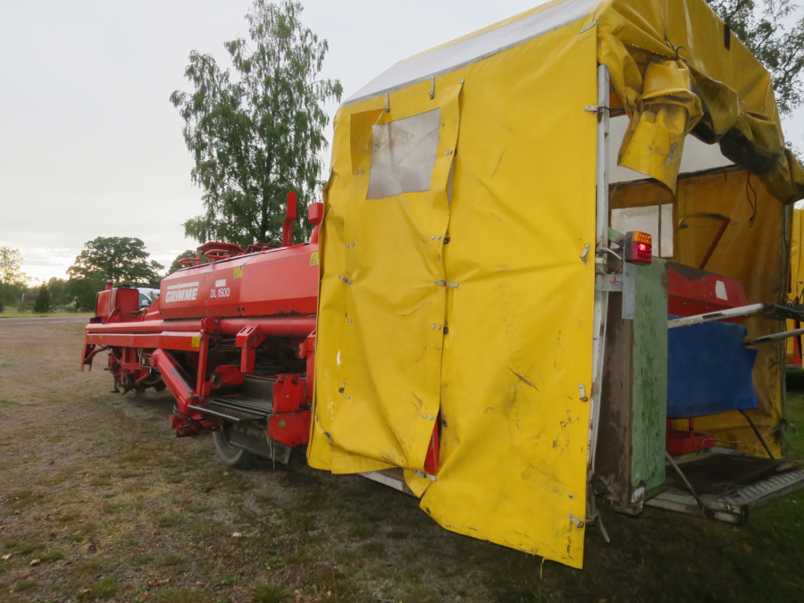 5314 Grimme DL1500 Kartoffelroder 2 Reihe