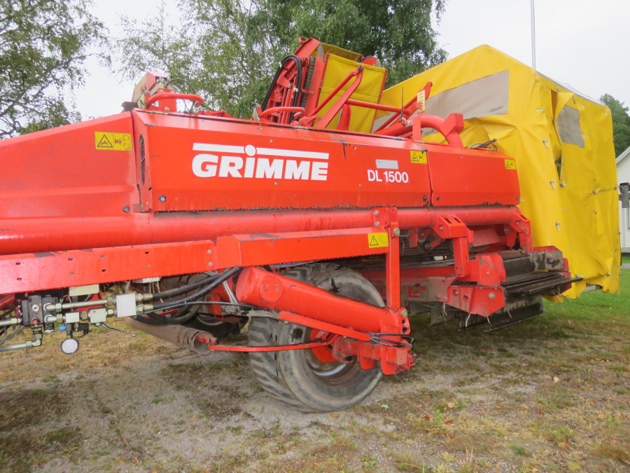5314 Grimme DL1500 Kartoffelroder 2 Reihe