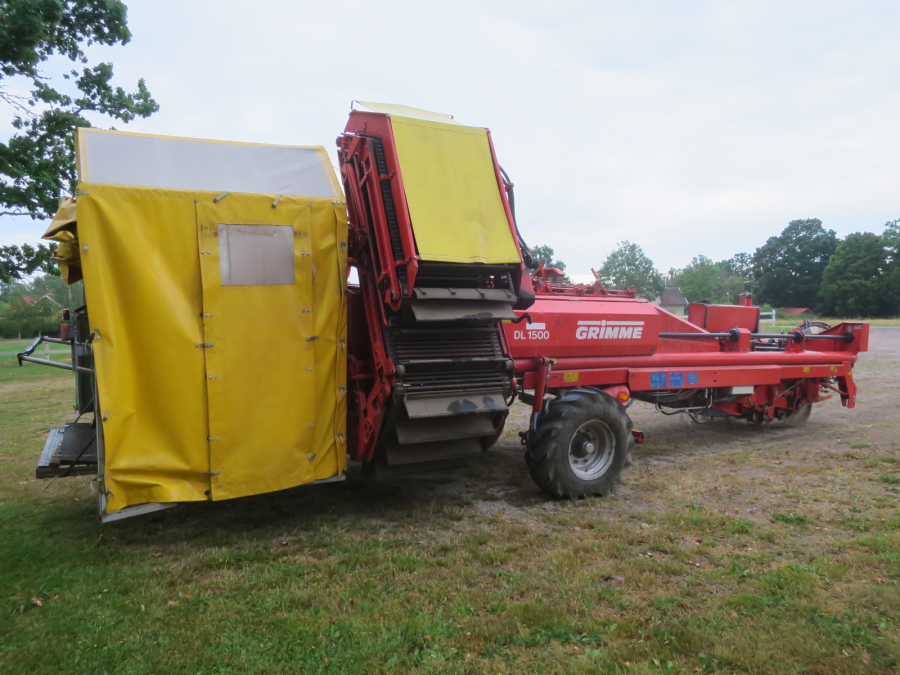 5314 Grimme DL1500 Kartoffelroder 2 Reihe