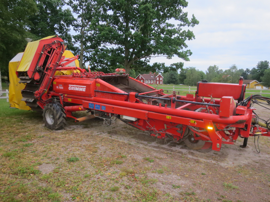 5314 Grimme DL1500 Kartoffelroder 2 Reihe