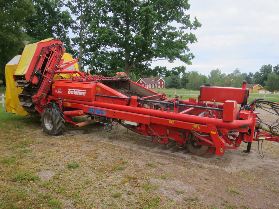 5314 Grimme DL1500 Kartoffelroder 2 Reihe