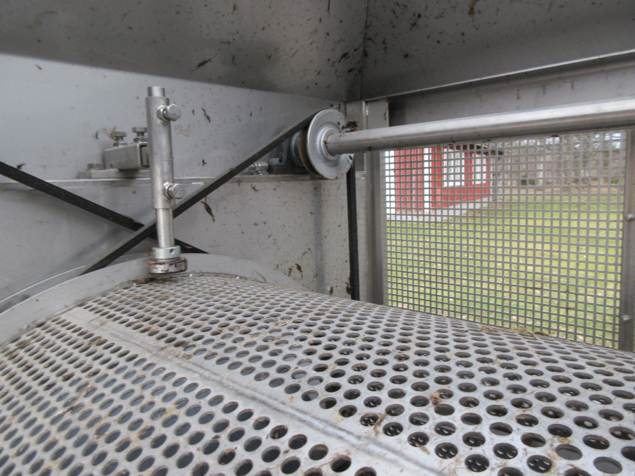 5342 EKKO EM1315 potato washer 1,5 m drum