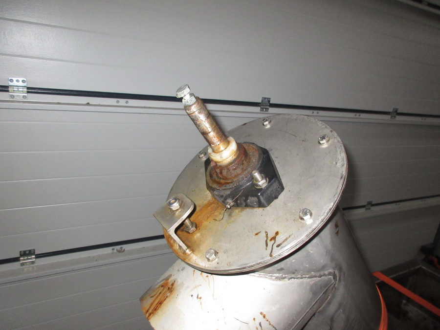 5358 Ekomatic stainless steel screw conveyor