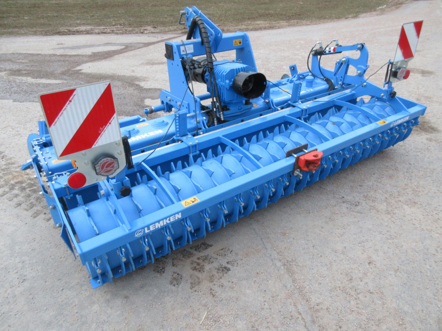 5398 Lemken Zirkon 12 power harrow 3 m