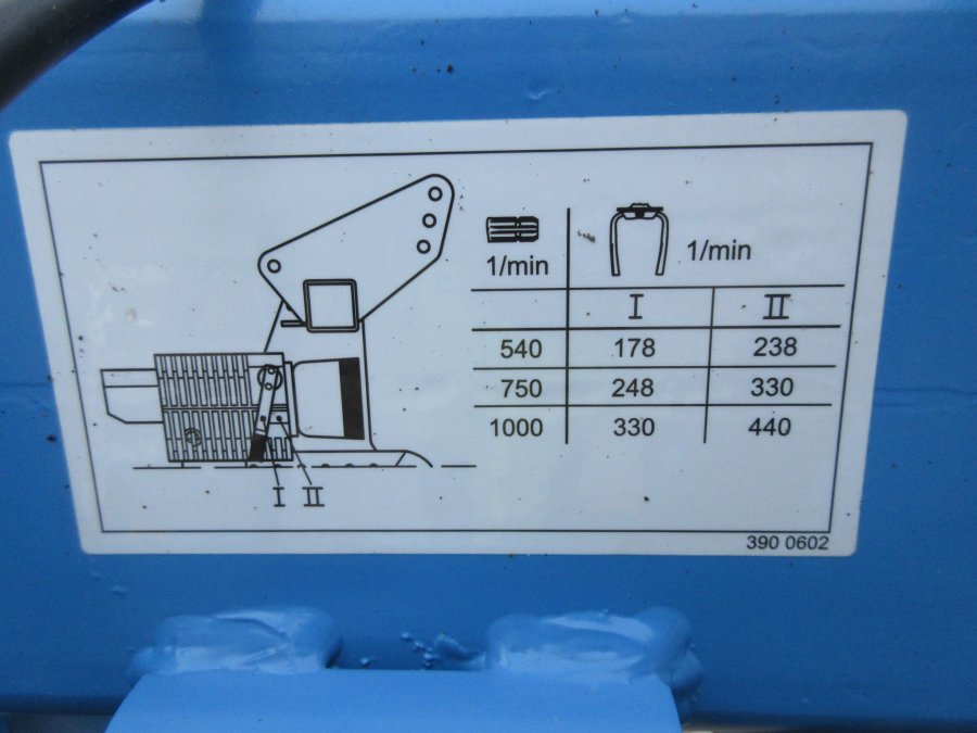 5398 Lemken Zirkon 12 power harrow 3 m