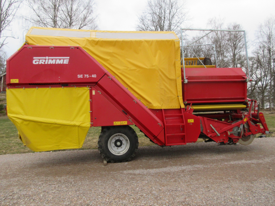 5403 Grimme SE75-40 potato harvester for sale used machine