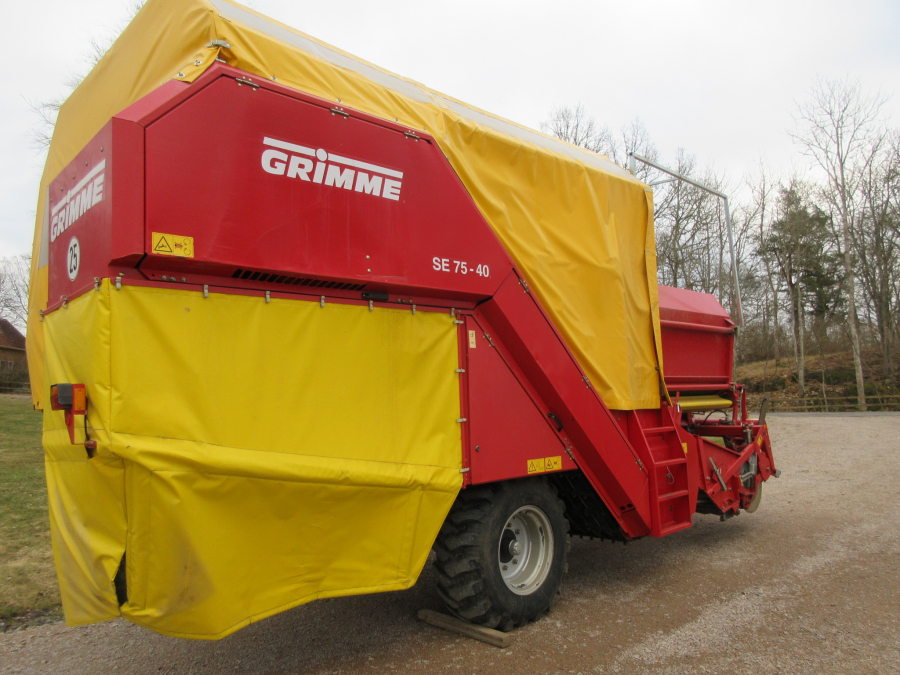 5403 Grimme SE75-40 potato harvester for sale used machine