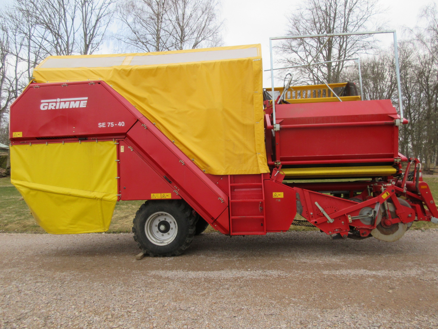 5403 Grimme SE75-40 potato harvester for sale used machine