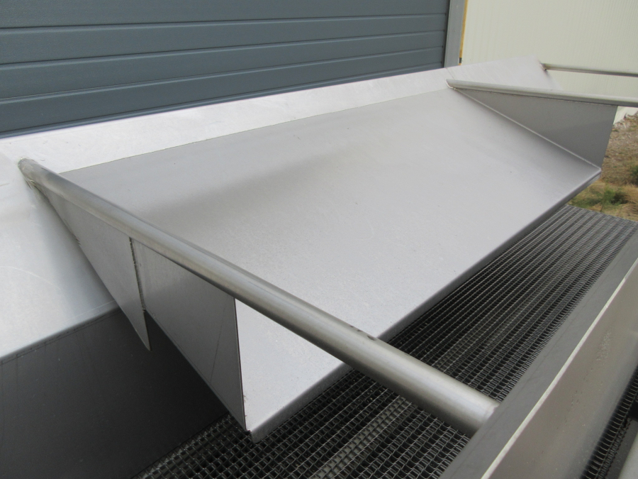 5421 Heat and control conveyor belt 2800x600 mm STAINLESS STEEL