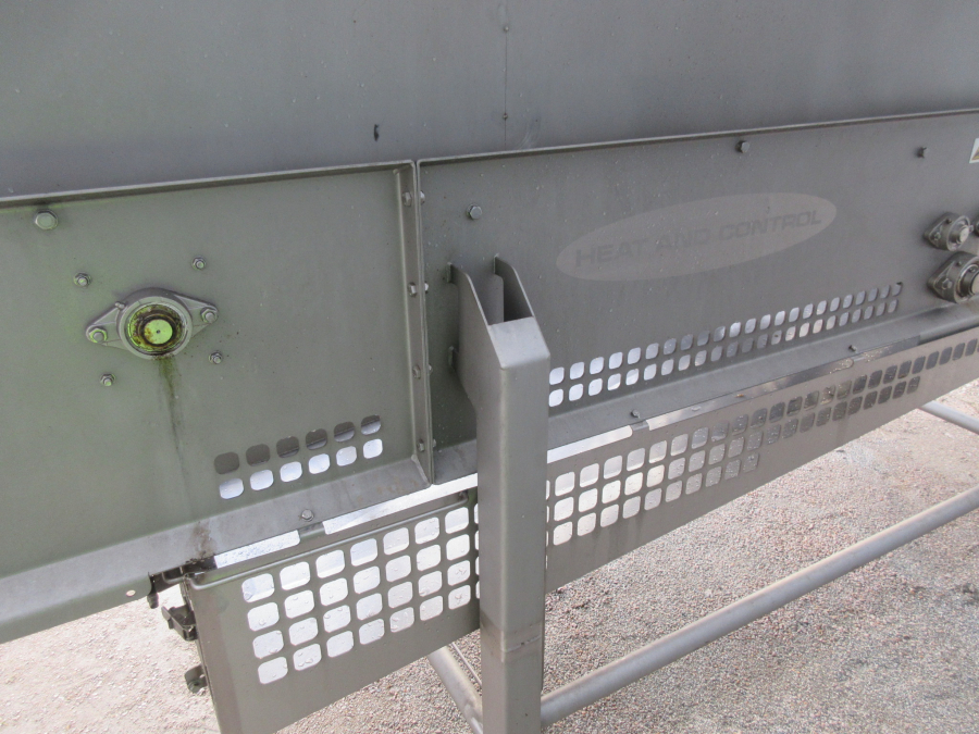 5421 Heat and control conveyor belt 2800x600 mm STAINLESS STEEL
