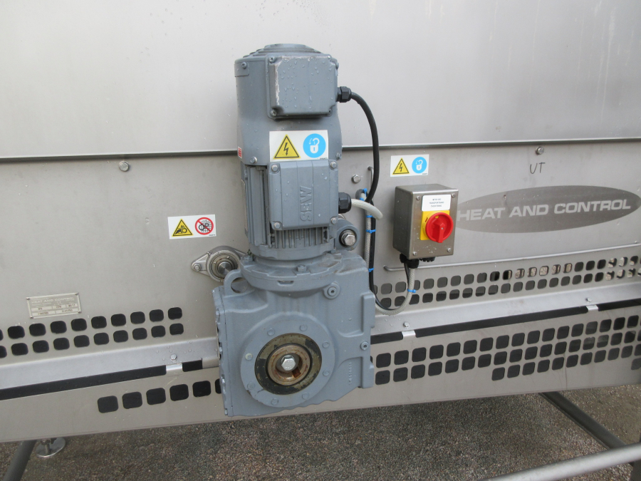 5421 Heat and control conveyor belt 2800x600 mm STAINLESS STEEL