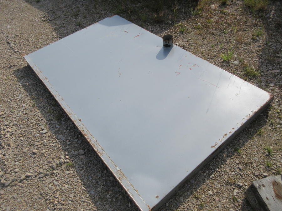 5449 Skals felt drier table 16 roller 1,2m wide