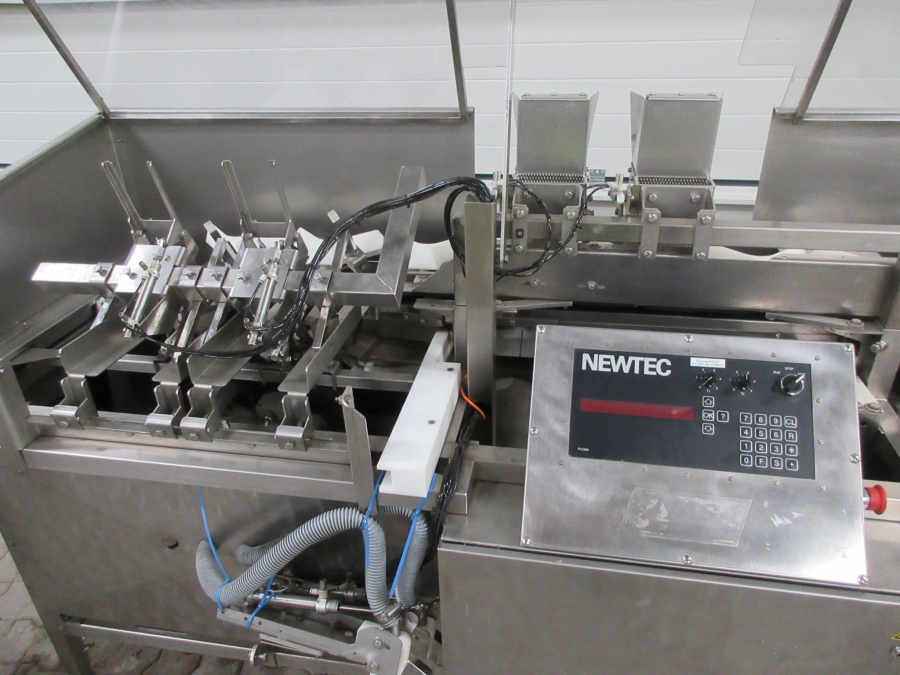 5460 Newtec tray filler NBM61 for punnets