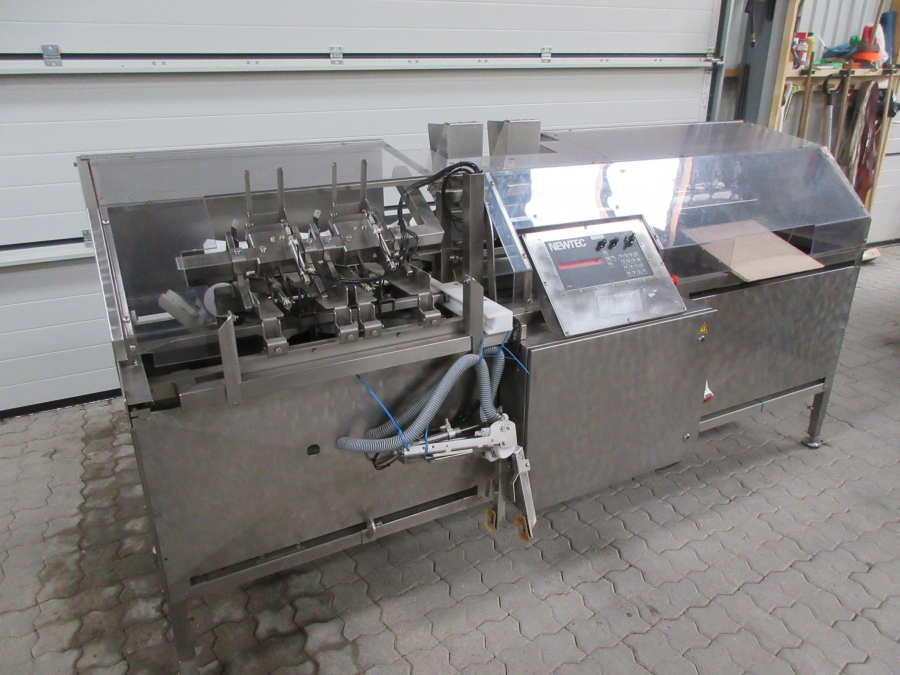 5460 Newtec tray filler NBM61 for punnets