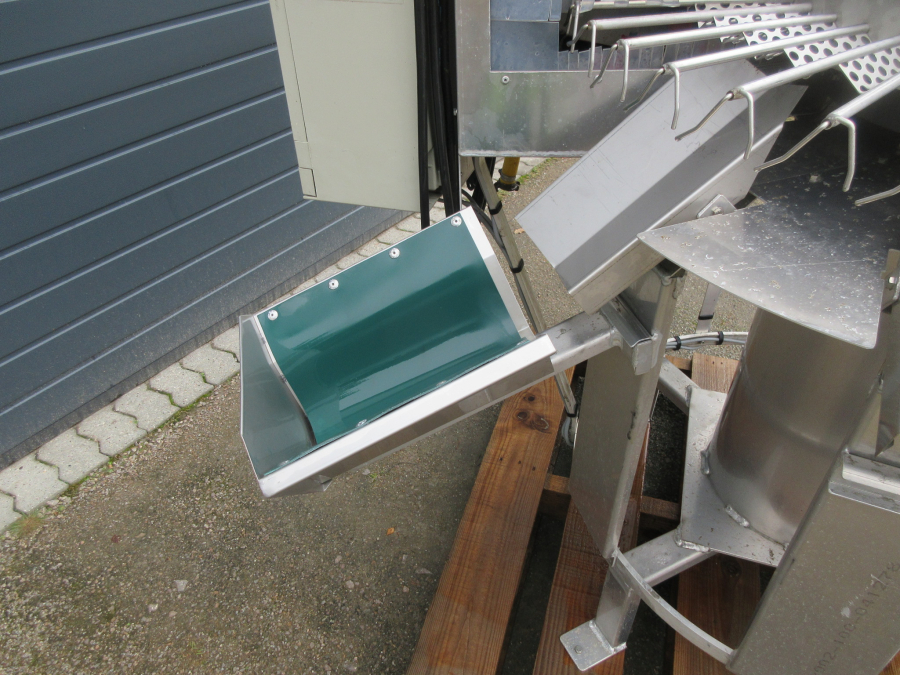 5525 Besnard Spargelwaschmaschine / Spargelsortierer