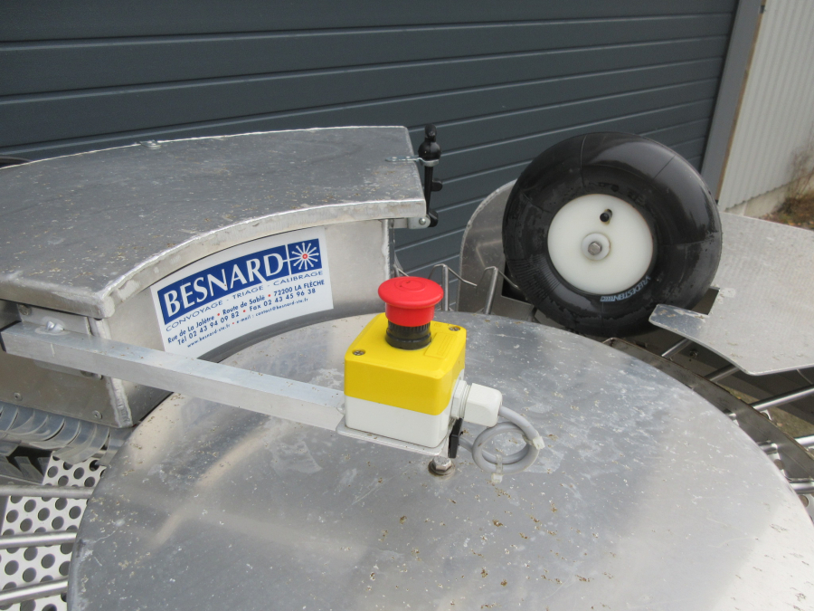 5525 Besnard Spargelwaschmaschine / Spargelsortierer