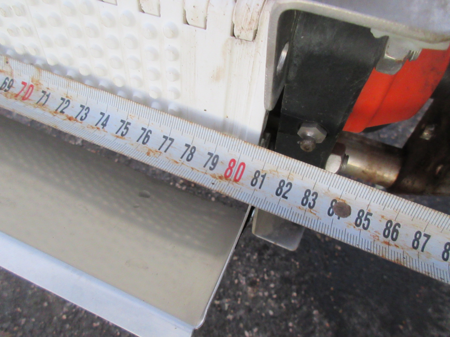 5568 Conveyor belt 2000x800 mm Stainless steel
