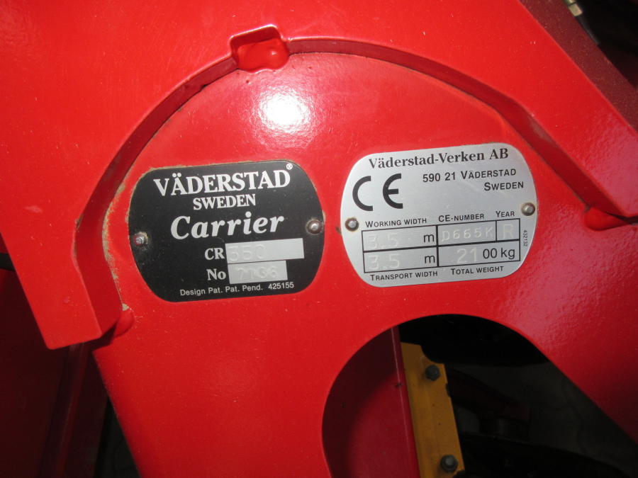 5574 Vaderstad carrier CR350 