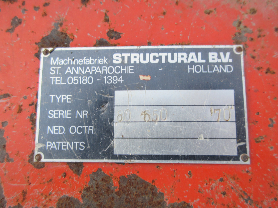 5594 Structural potato planter 2 row